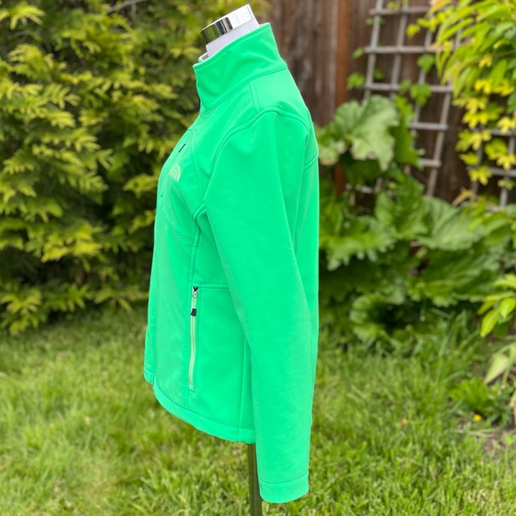 The North Face Apex Bionic Jacket Women's Medium Bionic Green Full Zip Hiking - Picture 3 of 13